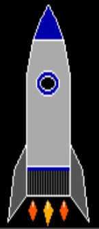CONGA space port rocket — galactic operations expanding in 2055